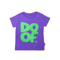 Doof Tee - Coloured (Purple+Green)