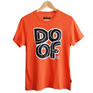 Doof Tee - Maze (Orange)